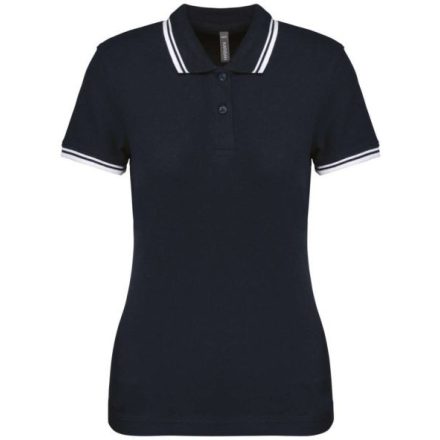 Kariban KA273 LADIE'S 2 STRIPED SHORT SLEEVED POLOSHIRT L