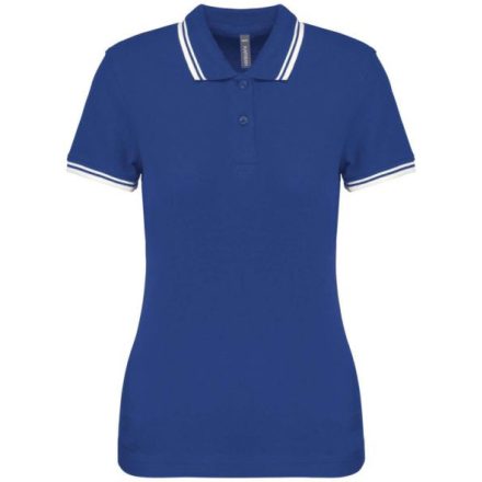 Kariban KA273 LADIE'S 2 STRIPED SHORT SLEEVED POLOSHIRT L