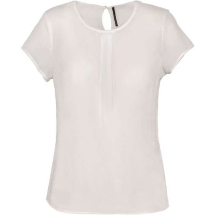 Kariban KA5002 LADIES' SHORT-SLEEVED CREPE BLOUSE 34