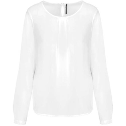 Kariban KA5003 LADIES' LONG-SLEEVED CREPE BLOUSE 34