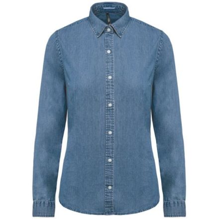 Kariban KA509 LADIES’ DENIM SHIRT XS