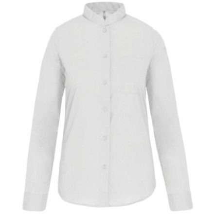 Kariban KA514 LADIES' LONG-SLEEVED MANDARIN COLLAR SHIRT L