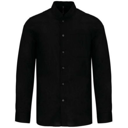 Kariban KA515 MEN'S LONG-SLEEVED MANDARIN COLLAR SHIRT 3XL