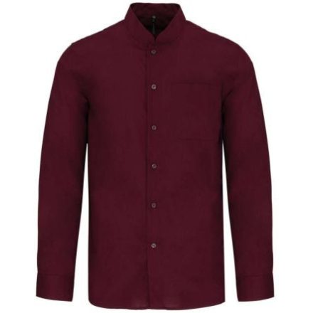 Kariban KA515 MEN'S LONG-SLEEVED MANDARIN COLLAR SHIRT L