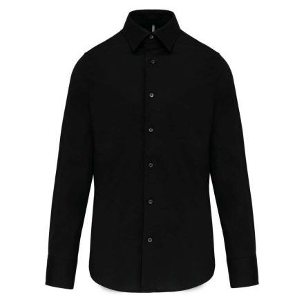 Kariban KA529 LONG-SLEEVED COTTON/ELASTANE SHIRT L