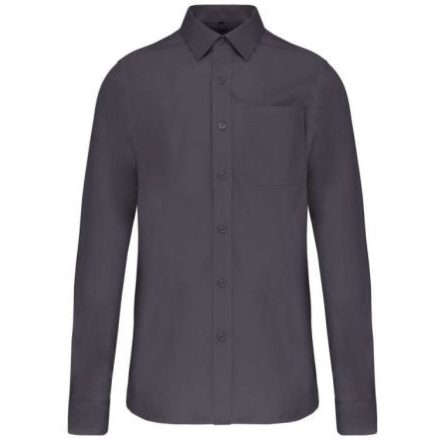 Kariban KA541 MEN'S LONG-SLEEVED COTTON POPLIN SHIRT L