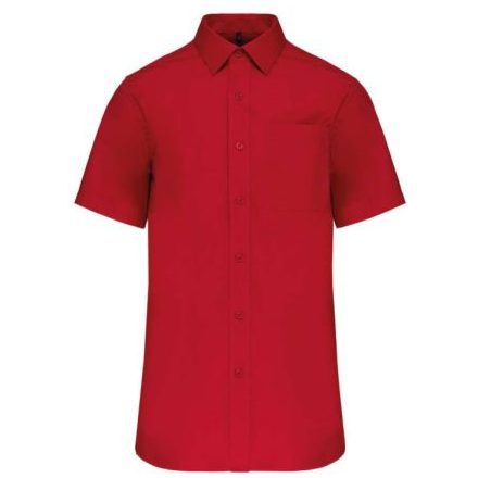 Kariban KA543 MEN'S SHORT-SLEEVED COTTON POPLIN SHIRT 6XL