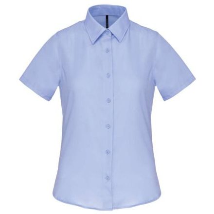 Kariban KA544 LADIES' SHORT-SLEEVED COTTON POPLIN SHIRT 2XL