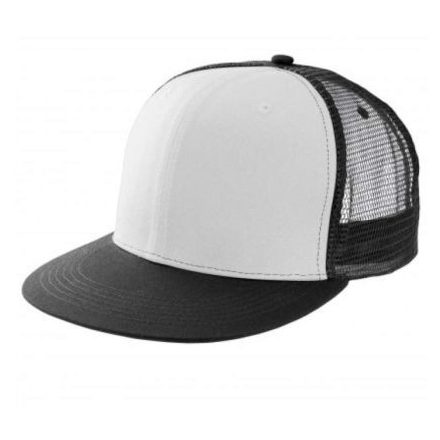 K-UP KP113 TRUCKER FLAT PEAK CAP - 6 PANELS U