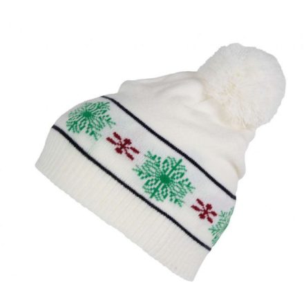 K-UP KP558 BEANIE WITH CHRISTMAS PATTERNS U