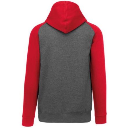 Proact PA370 KIDS' TWO-TONE HOODED SWEATSHIRT 10/12