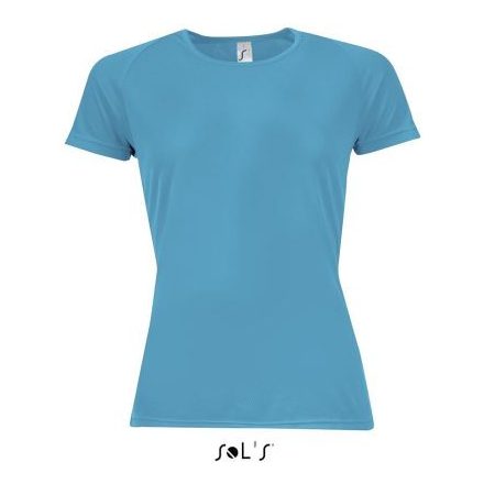 SOL'S SO01159 SOL'S SPORTY WOMEN - RAGLAN SLEEVED T-SHIRT L