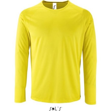 SOL'S SO02071 SOL'S SPORTY LSL MEN - LONG SLEEVE SPORTS T-SHIRT 3XL