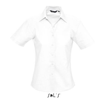 SOL'S SO16030 SOL'S ELITE - SHORT SLEEVE OXFORD WOMEN'S SHIRT L