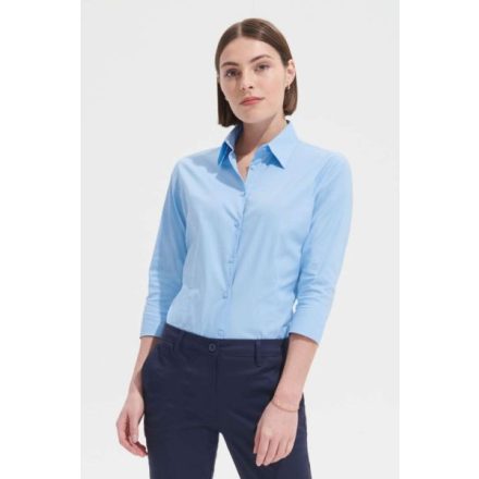 SOL'S SO17010 SOL'S EFFECT - 3/4 SLEEVE STRETCH WOMEN'S SHIRT 2XL