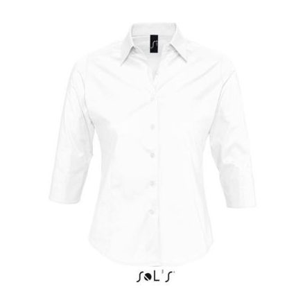 SOL'S SO17010 SOL'S EFFECT - 3/4 SLEEVE STRETCH WOMEN'S SHIRT 2XL