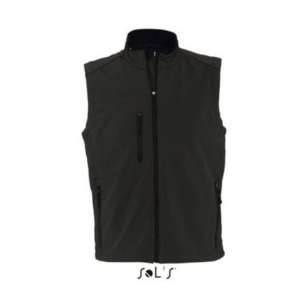 SOL'S SO46601 SOL'S RALLYE MEN - SLEEVELESS SOFTSHELL JACKET 2XL