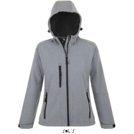 SOL'S SO46802 SOL'S REPLAY WOMEN - HOODED SOFTSHELL S