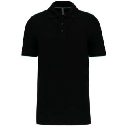 Designed To Work WK270 MEN'S SHORT-SLEEVED CONTRASTING DAYTODAY POLO SHIRT L