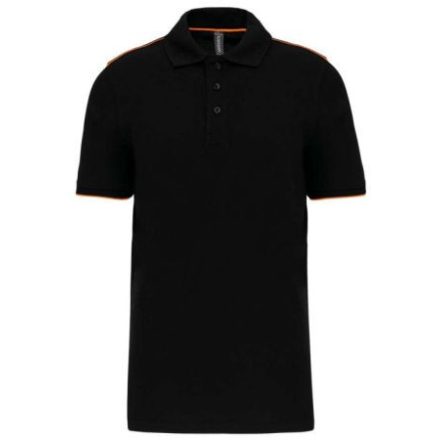 Designed To Work WK270 MEN'S SHORT-SLEEVED CONTRASTING DAYTODAY POLO SHIRT L