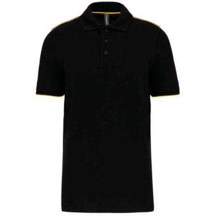 Designed To Work WK270 MEN'S SHORT-SLEEVED CONTRASTING DAYTODAY POLO SHIRT L