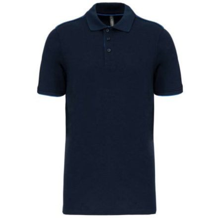 Designed To Work WK270 MEN'S SHORT-SLEEVED CONTRASTING DAYTODAY POLO SHIRT L