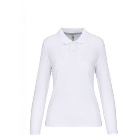 Designed To Work WK277 LADIES' LONG-SLEEVED POLO SHIRT L