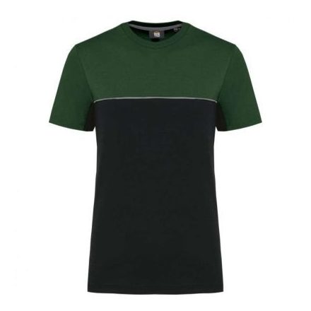 Designed To Work WK304 UNISEX ECO-FRIENDLY SHORT SLEEVE TWO-TONE T-SHIRT 2XL