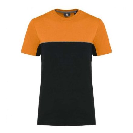 Designed To Work WK304 UNISEX ECO-FRIENDLY SHORT SLEEVE TWO-TONE T-SHIRT L